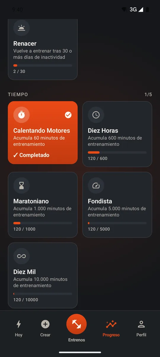 Logros de MODO PADRE